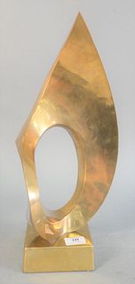 Leonardo Nierman (Mexican/American, b. 1932) Untitled freeform sculpture, bronze, signed and numbered '1/6' on the base, 17 1/2" x 8" x 7".