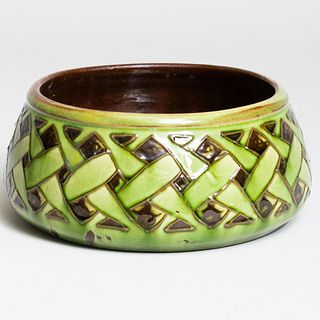 Liberty & Co. Glazed Pottery Bowl