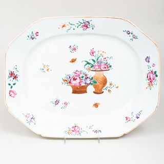 Chinese Export Famille Rose Porcelain Platter