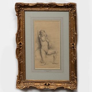 Edward John Poynter (1836-1919): Nude Study