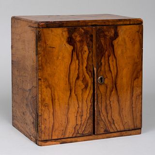 Victorian Calamander Table Cabinet