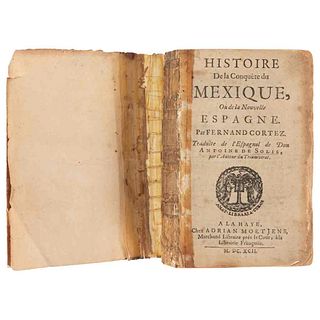 Solis, Antoine de. Histoire de la Conquête du Mexique, ou de la Nouvelle Espagne. Haye, 1692. Sólo Tomo I. 2 mapas, 5 láminas.