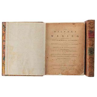 Clavigero, Francesco Saverio. The History of Mexico. Collected from Spanish and Mexican Historians... London, 1787. 25 láminas. Pzs: 2.