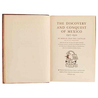 Díaz de Castillo, Bernal. The Discovery and Conquest of Mexico 1517 - 1521. México, 1942. Ilustrado por Miguel Covarrubias.