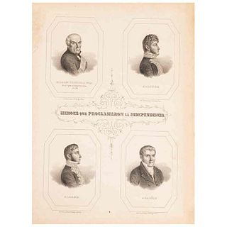 Prudhomme, C. H. (Editor). Álbum Mejicano Tributo de Gratitud al Civismo Nacional. Méjico: C. H. Prudhomme, 1843.