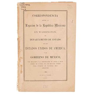 Romero, Matías. Correspondencia Entre la Legación de la República Mexicana en Washington, el Departamento de E. U. N. York: 1866.