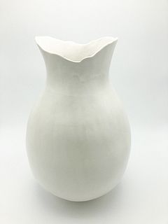 large white vase