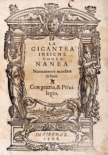 [Amelonghi, Girolamo] - The Gigantea together with the Nanea again brought to light
