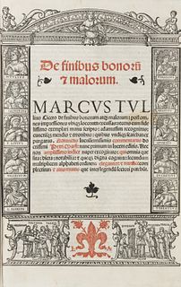 Cicerone, Marco Tullio - De finibus bonorum & malorum