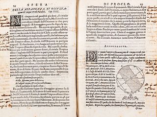 Danti, Ignazio - The Sphere of Proclus Liceo translated by Egnatio Danti; cosmographer of the Serenissimo Grand Duke of Tuscany