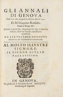Foglietta, Uberto - Of the histories of Genoa