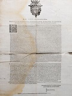 Borromeo, Carlo - Notice of the Governor