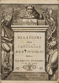 Bentivoglio, Guido - Reports [...] published by Erycio Puteano in Antwerp