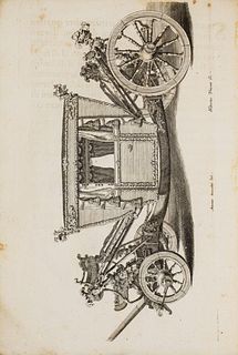 Carrozze - [Floriano. Antonio Principe del Liechtenstein] - Brief description and drawings of the carriages