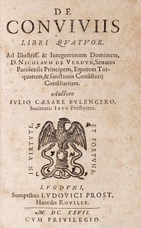 Bulengero, Giulio Cesare - De Conviviis Libri quator