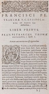 Petrarca, Francesco - Epistolarum