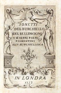 Burchiello, Domenico - Sonnets by Burchiello, Bellincioni and Other Florentine Poets at the Burchillesca