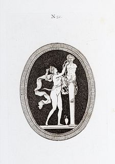 Hancarville, Pierre François Hughes d' - Monumens de la vie privée des douze Cesars. Monumens du culte secret des dames romaines.