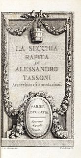 Tassoni, Alessandro - The kidnapped Secchia