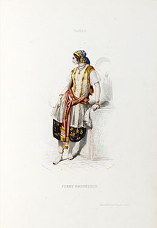 Compte-Calix, François Claudius - Traditional costumes album