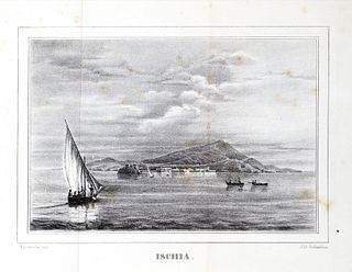 Chevalley De Rivaz, Jacques Etienne - Description of the Eaux minéro-thermales et des étuves of the Ile d'Ischia