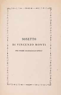 Monti, Vincenzo - Cajo Gracco. Tragedy by V.Monti