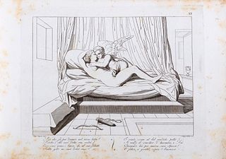 Luigi Fabri - The fable of Cupid and Psyche invented by Raffaele da Urbino