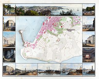 New city plan and free port of Trieste