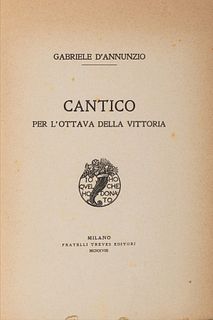D'Annunzio, Gabriele - Song for the octave of victory