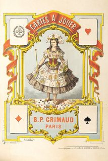 Grimaud, B.P. - Cartes a Jouer - recherches sur la fabrication des cartes à jouer à in Angouléme