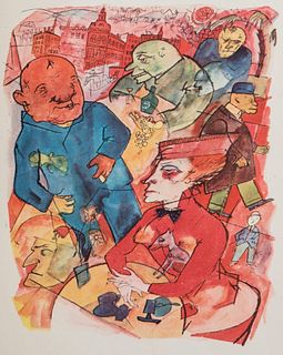The lot has been withdrawn - Grosz, George - Ecce Homo