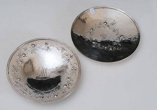 Pair of Whiting Sterling Silver Serving Dishes