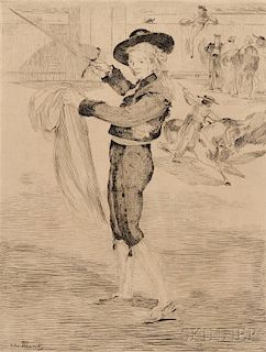 Édouard Manet (French, 1832-1883)      Victorine Meurand en costume d'espada (L'espada)