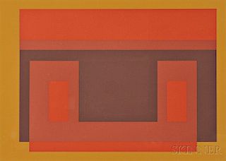 Josef Albers (German/American, 1888-1976)      I-S Va 2