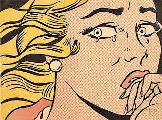 Roy Lichtenstein (American, 1923-1997)      Crying Girl