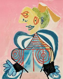 After Pablo Picasso (Spanish, 1881-1973)      L'Arlesienne