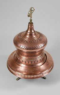 Antique Copper Turkish Brazier
