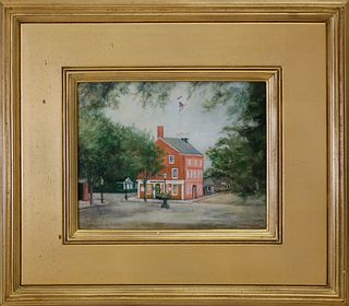 Yasemin Tomakan Oil on Canvas "Old Customs House"