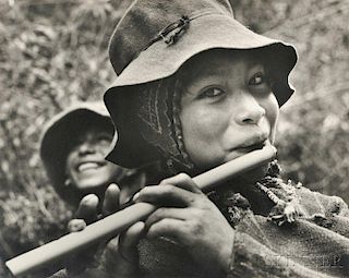 Eugene Harris (American, 1913-1978)      Peruvian Flute Player