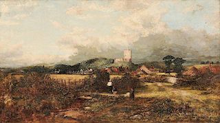 Thomas Clark (British, c. 1814-1883)      The Border Neck of Norham Castle