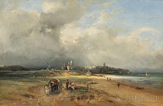Georges Michel (French, 1763-1843)      Coastal Landscape, Normandy