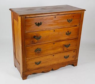 Cottage Pine Chest of Four Drawers
