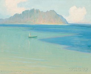 David Howard Hitchcock (American, 1861-1943)      Hawaiian Coast