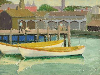 Emma Fordyce MacRae (American, 1887-1974)      White Boats