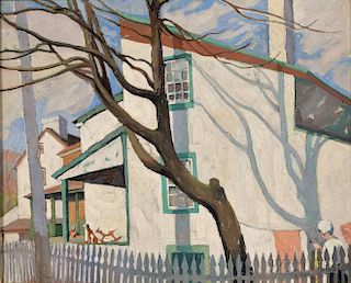 Attributed to Mildred Bunting Miller (American, 1892-1964)      Wash Day