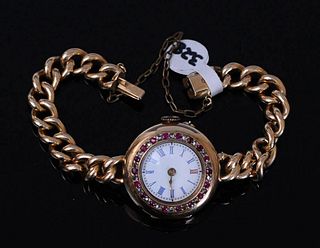 14kt Gold Ladies Wrist Watch