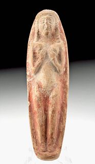 Neo-Babylonian Terracotta Female Plaque Figure
