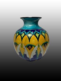Art Deco Ceramic Vase circa 1940's