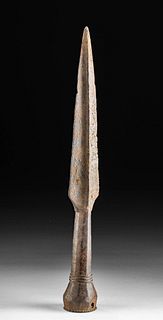 Late Viking / Early Medieval Socketed Iron Spear Tip