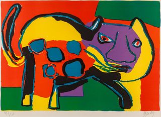 Karel Appel
(Dutch, 1921-2006)
Cat, 1969